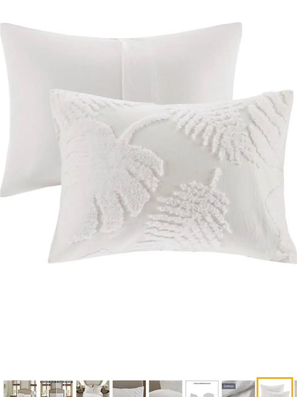Madison Park Tufted Chenille Cotton Comforter, All Season Bedding Set, Cal King